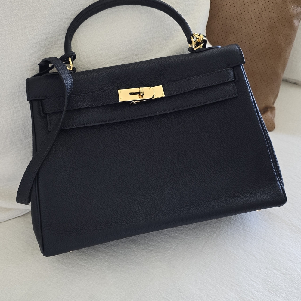 Herme Like Leather Handbag